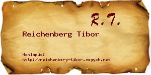 Reichenberg Tibor névjegykártya
