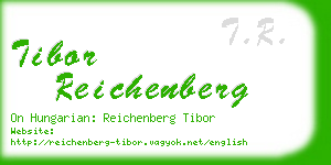 tibor reichenberg business card